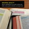 U.S. Office Supply Bible Safe Highlighter Set of 6 Bright Flouresent Colors, Dry Bible Highlighters No Bleed, Fade or Smear, Safe Gel Markers, Accessories, Study Guide